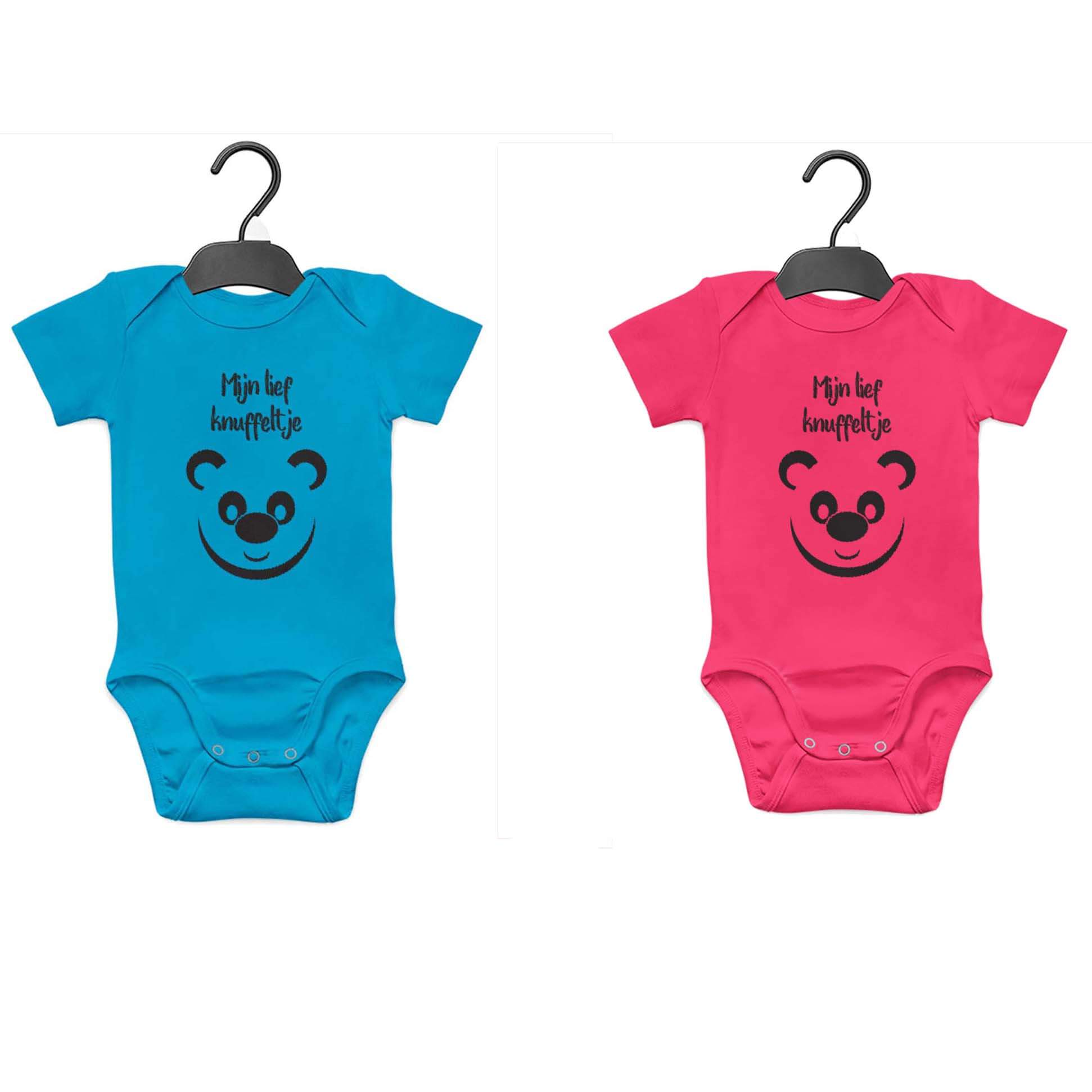 Welp Baby Rompertjes met Tekst • Unieke geschenkjes • GlitterDesign AT-24