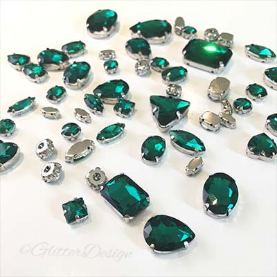 Opnaaistenen Emerald