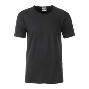 heren-t-shirt-in-organisch-katoen (zwart)